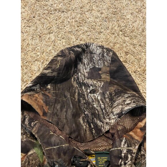 Cabela’s Gore-Tex Waterproof Hunting Jacket XL Tall Realtree Camo Hooded Coat - Picture 8 of 14